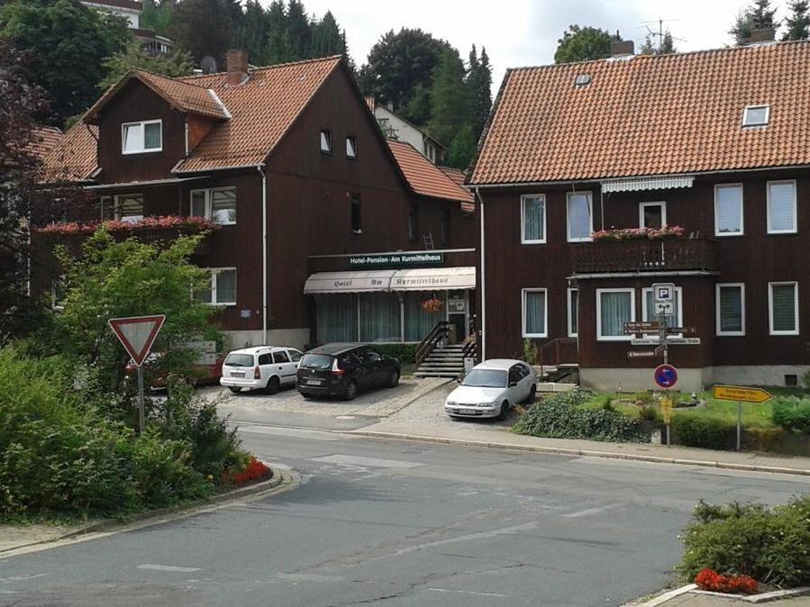 Hotel Pension Am Kurmittelhaus Bad Grund Exterior photo